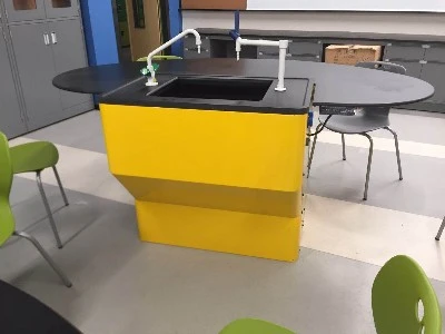 Epoxy Resin College Chemical Lab Table features chemical-resistant steel frame construction Epoxy Resin College Chemical Lab Table features chemical-resistant steel frame construction